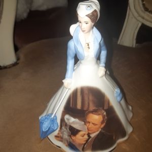 Bradford Exchange porcelain Gone with The Wind collectors figurine